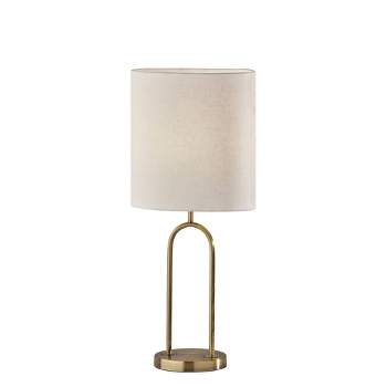 Joey Table Lamp Antique Brass - Adesso