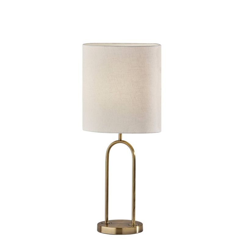 Joey Table Lamp Antique Brass - Adesso, 1 of 8