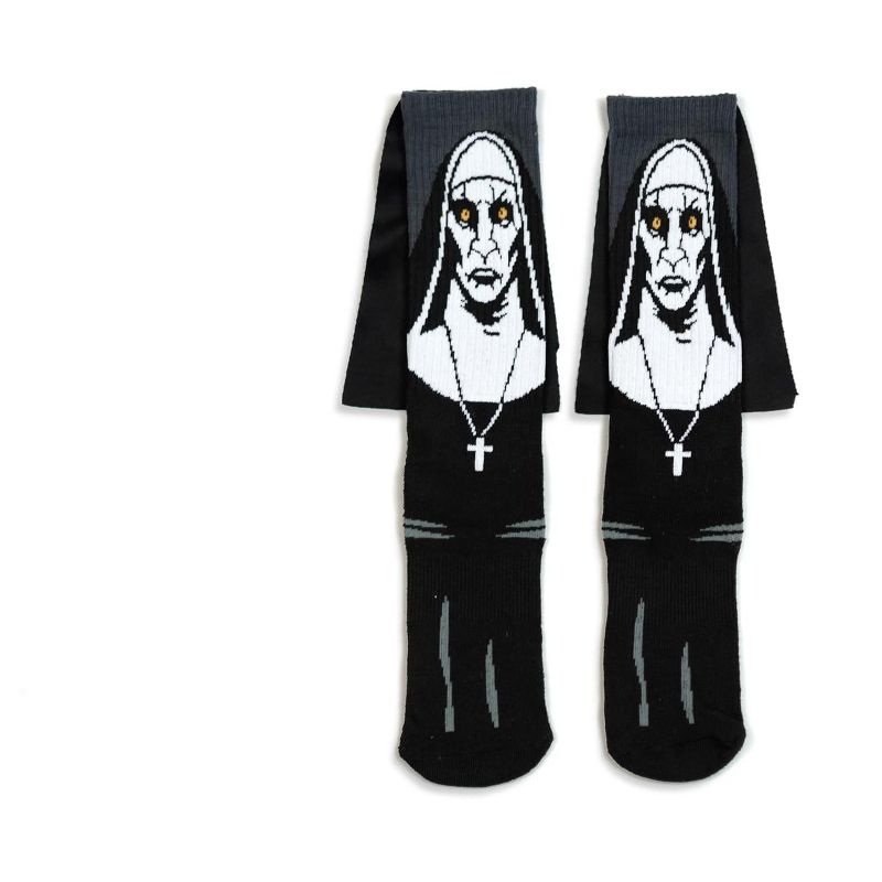 HYP The Nun Athletic 3D Print Adult Crew Socks - 1 Pair, 3 of 8