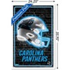 Trends International NFL Carolina Panthers - Neon Helmet 23 Framed Wall Poster Prints - 3 of 4