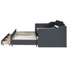 NicBex Twin Size Upholstered Daybed with Trundle and 3 Drawers for Bedroom,Living Room,Apartment - 4 of 4