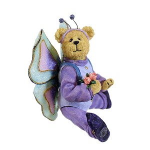 Boyds Bears 4.5 Inch Flutterby Bear Everyday , Shoe Box Bear Butterfly (1PC) - 1 of 3