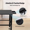 Welding Table - 36"x19"/36"x24", Steel Welding Workbench Table, 5/8-inch Fixture Holes, 1200lbs/1500lbs Load Capacity Portable Work Bench - 4 of 4