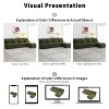 YOOCOZZ Armless L-Shaped Sectional Sofa with Chaise Lounge and Space-Saving Open Design - 3 of 4