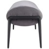 Zuo Glatt Bench Gray - 2 of 4