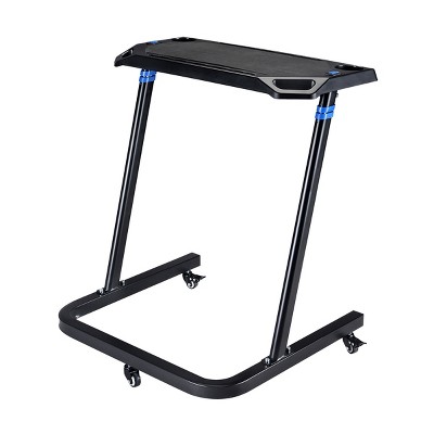 Stationary bike with laptop stand online