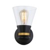 Artcraft Lighting Kanata 1 - Light Sconce in  Black/Brushed Brass - 3 of 4