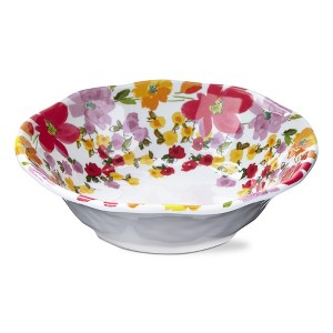 TAG 7" x 7" Flower Melamine Bowls - 1 of 4