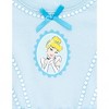 Disney Princess Baby Girls Cosplay Bodysuit With Skirt Overlay & Headband Outfit Set Newborn to Infant - 4 of 4