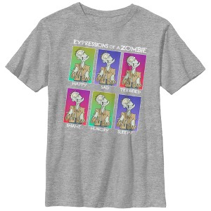 Boy's Lost Gods Halloween Expressions of Zombie T-Shirt - 1 of 4