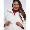Women's Woven Full-Zip Long Sleeve Quilted Puffer Jacket | Motherhood Maternity - 4 of 4