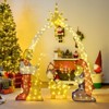 Costway 6 Ft Lighted Nativity Scene with 240 Warm White LED Lights for Yard, Porch, Garden - 2 of 2