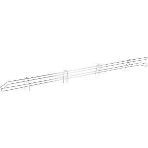 Quantum Storage Systems Back Ledge, 54"W X 4"H, Chrome Plated Finish - 1 of 1