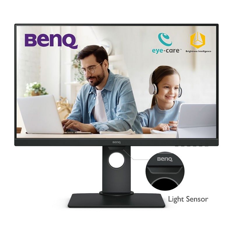 BenQ GW2780 27 Inch Full HD 1920 x 1080 60Hz IPS Stylish Monitor 1080p Eye-care Technology, 5 ms Low Blue Light Flicker-Free Backlit LED - Black, 2 of 7