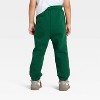 Toddler The Grinch Fleece Joggers - Dark Green - 3 of 3
