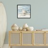 Stupell Industries Balancing Sandpiper on Shore Black Framed Giclee Art - 2 of 4