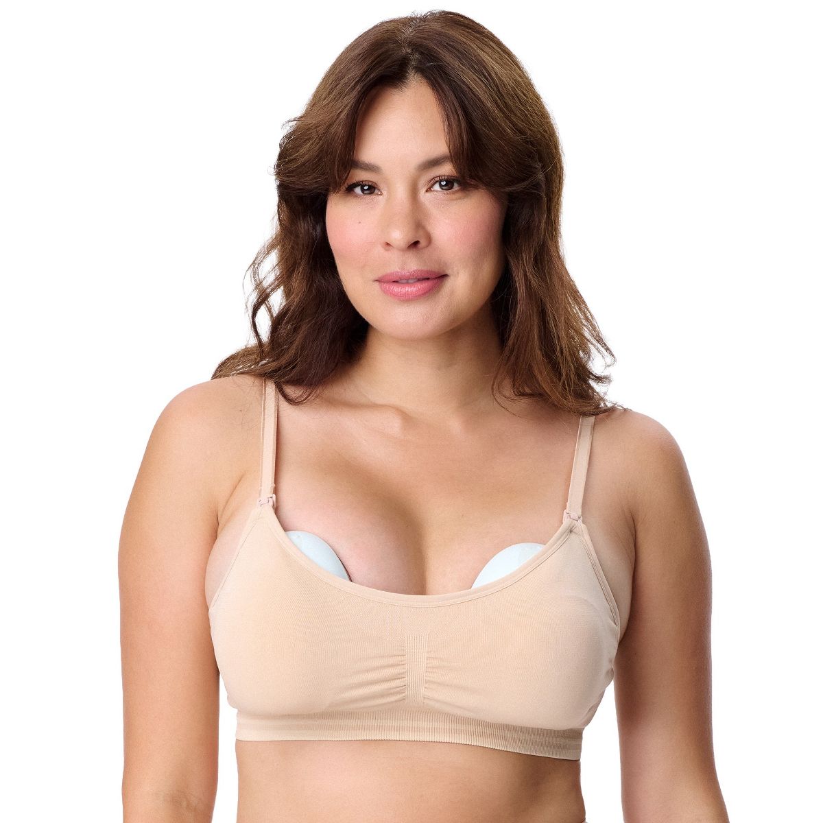 Motherhood Maternity Women's Maternity Seamless Nursing and Hands-Free Pumping Bra