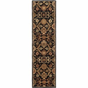 Hauteloom Salix Hand Tufted Black Wool Rug - 1 of 4