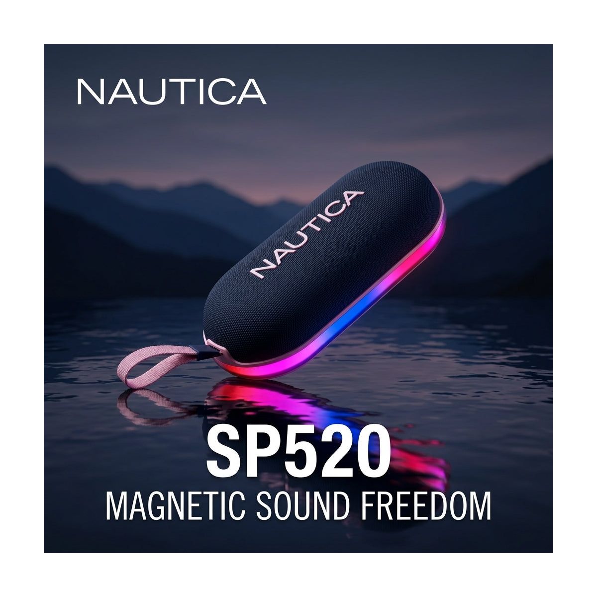 Nautica Nayman SP520 Magnetic Portable Bluetooth Speaker - thumbnail 7