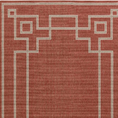rust, beige, dark red