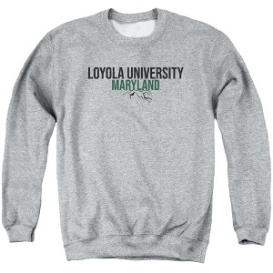 Loyola University Maryland Official Stacked Adult Crewneck Sweatshirt - 1 of 4