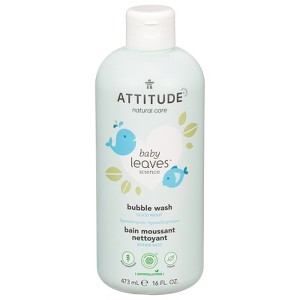 Attitude Baby Good Night Bubble Wash - 16 oz - 1 of 3