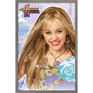Trends International Disney Hannah Montana (2006) - Pop Star Portrait Framed Wall Poster Prints - 1 of 4