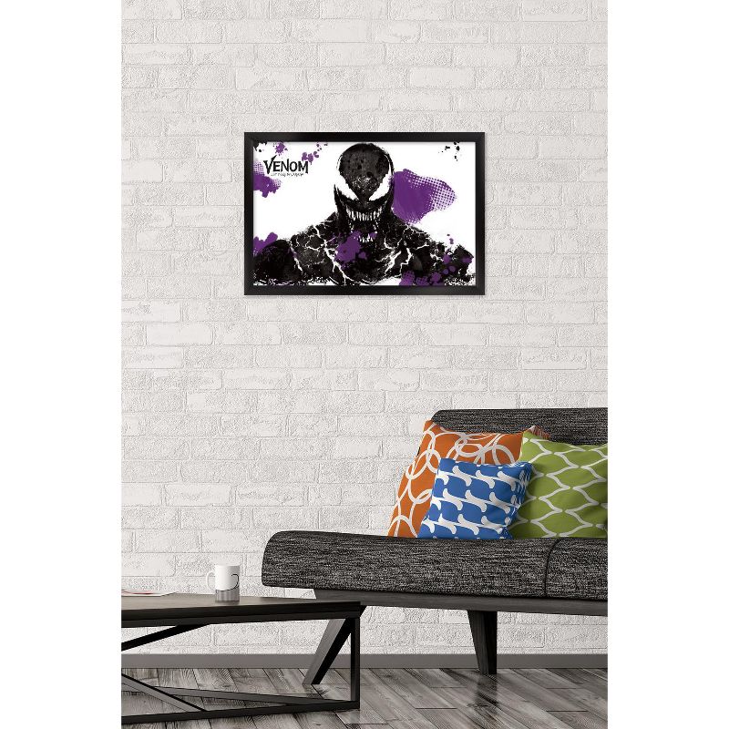 Trends International Marvel Venom: Let There be Carnage - Black and Purple Framed Wall Poster Prints, 2 of 7