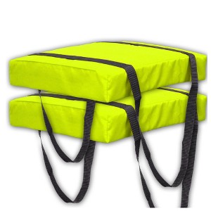 Bradley 2 Pack Type IV Boat Cushion USCG Approved Throwable Flotation Device; Coast Guard approved throw preserver with foam cushion - 1 of 4