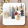 Courtside Market Christmas Chalet I 6.5x6.5 Artboard Lid & 20oz Candle Set - 3 of 4