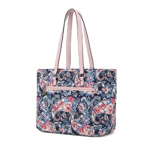 MKF Collection Hallie Quilted Cotton Botanical Pattern Women’s Tote Bag by Mia K - 1 of 4