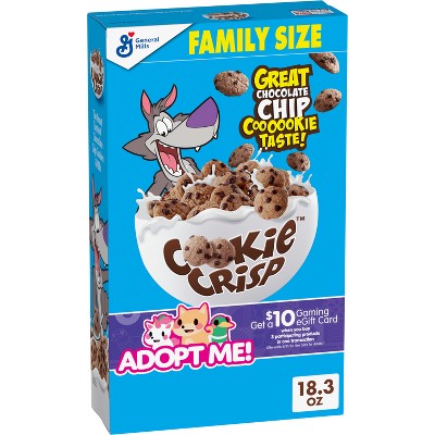 Cookie Crisp Cereal Family Size - 18.3oz - General Mills : Target