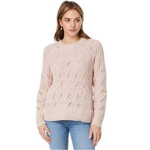Lucky Brand Womens Glitter Cable Knit Pullover Sweater - 1 of 1