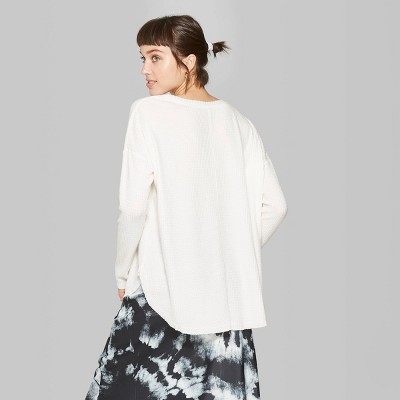 Wild-fable-waffle-knit-tee