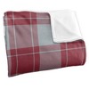 North Carolina Central University Campus Plaid Spirit Silky Touch Super Soft Throw Blanket 50x60 - 3 of 4