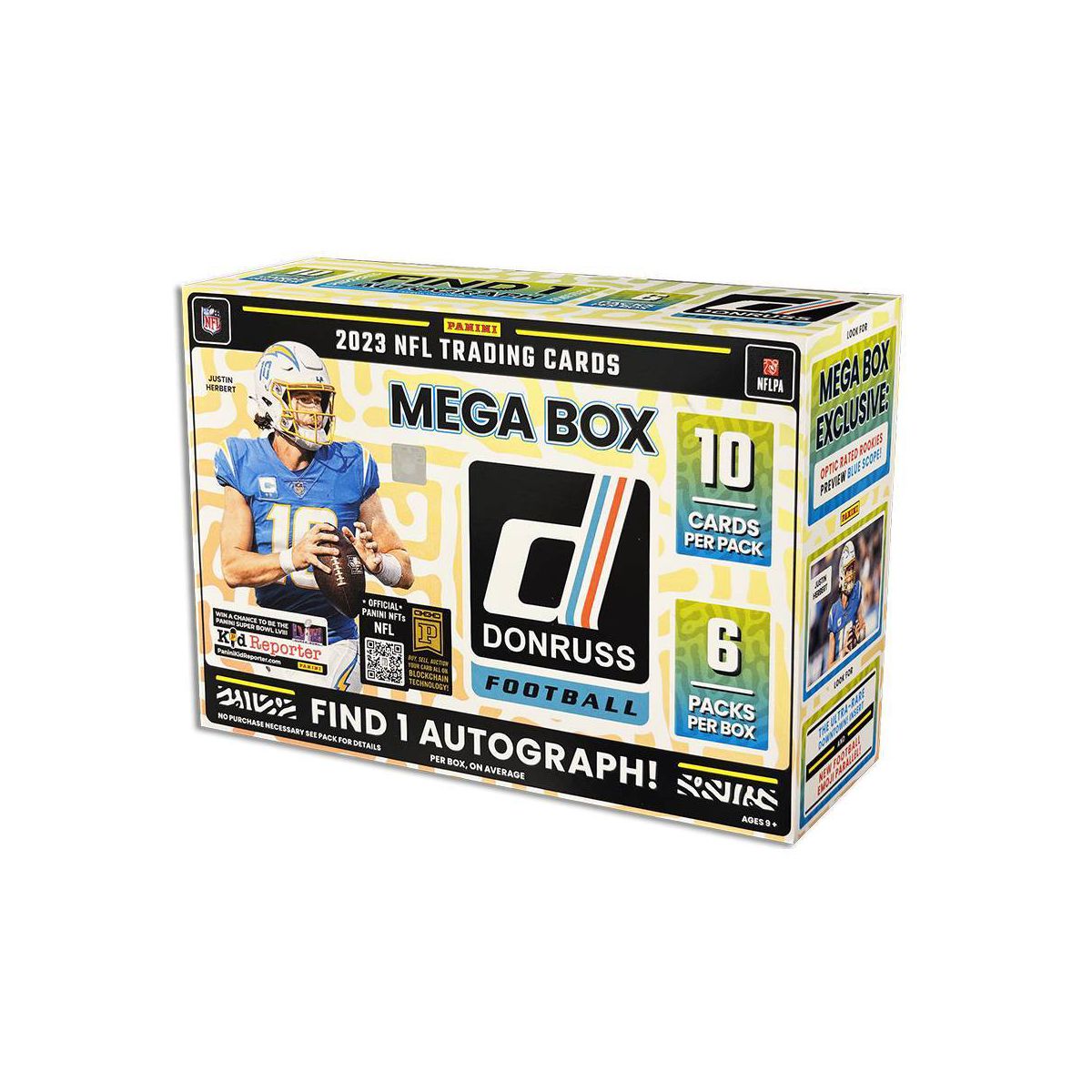 2023 Panini NFL Donruss Football Trading Card Mega Box