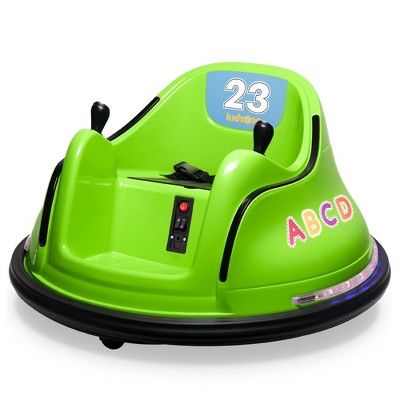 Kidzone 12V Ride On Electric Vehicle Bumper Car Remote LED Lights Stickers