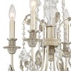 Crystorama Lighting Regis 4 - Light Chandelier in  Olde Silver - 3 of 4