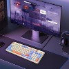 RISOKEYS K82 Gaming Keyboard RGB Light Gaming Keyboard USB Port Gamer Personalized Wired Keypad for Notebook Laptop Desktop PC Gamer (Blue) - 3 of 4