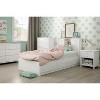 HomeStock Mate's Platform Storage Bed with 3 Drawers Pure White Summertime - 3 of 4