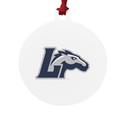 Longwood Secondary Logo Aluminum Holiday Christmas Tree Ornament