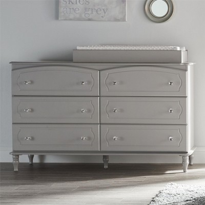 Dove Gray Particleboard Changing Table Topper