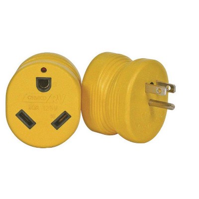 Camco 15 amps RV Electrical Adapter 15-30A 1 pk