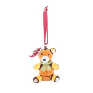 Gallerie II Glass Bear Ornament - 1 of 3