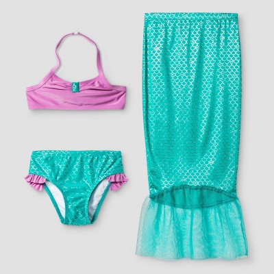 mermaid bathing suit 5t