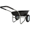 Pure Garden 300lb Capacity Padded Handle Wheelbarrow Black - 4 of 4
