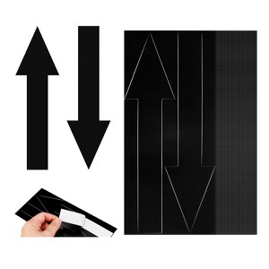 Unique Bargains PVC Self Adhesive Arrow Sticker 80 Pcs - 1 of 4