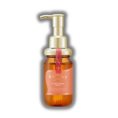 &Honey Creamy Damage Repair Hair Oil Step 3.0 | Nourishing Ingredients | Frizz Control |  & and Honey Hair Care | MADE IN JAPAN (3.4oz)
