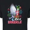 Women's - Trolls - Let It Sparkle Guy Diamond Cropped Graphic T-Shirt - 2 of 4