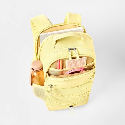 21L Sporty Backpack - All In Motion™ Yellow: School Bag for 8 Years  light dirt